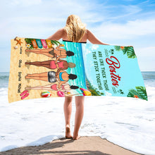 Load image into Gallery viewer, Personalized Beach Towel Custom Name Best Friend Gift for Summer
