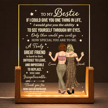 Load image into Gallery viewer, Personalized Acrylic Night Light Custom Bestie Gift for Friends
