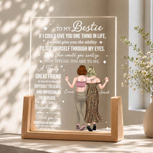 Load image into Gallery viewer, Personalized Acrylic Night Light Custom Bestie Gift for Friends
