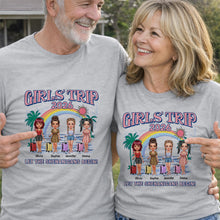Load image into Gallery viewer, Personalized Girls Trip T-shirt Unisex Custom Design Gift
