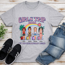 Load image into Gallery viewer, Personalized Girls Trip T-shirt Unisex Custom Design Gift
