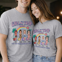 Load image into Gallery viewer, Personalized Girls Trip T-shirt Unisex Custom Design Gift
