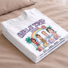 Load image into Gallery viewer, Personalized Girls Trip T-shirt Unisex Custom Design Gift

