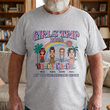 Load image into Gallery viewer, Personalized Girls Trip T-shirt Unisex Custom Design Gift
