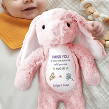 Load image into Gallery viewer, Personalized Stuffed Bunny Custom Name Gift for Best Friends
