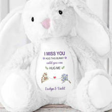 Load image into Gallery viewer, Personalized Stuffed Bunny Custom Name Gift for Best Friends
