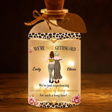 Load image into Gallery viewer, Personalized Frosted Glass Short Bottle Light Gift for Besties
