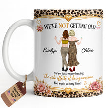 Load image into Gallery viewer, Personalized Leopard Print Coffee Mug Custom Name Gift for Best Friends

