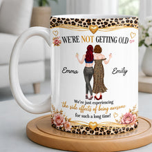 Load image into Gallery viewer, Personalized Leopard Print Coffee Mug Custom Name Gift for Best Friends
