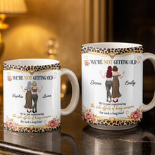 Load image into Gallery viewer, Personalized Leopard Print Coffee Mug Custom Name Gift for Best Friends
