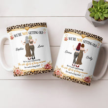Load image into Gallery viewer, Personalized Leopard Print Coffee Mug Custom Name Gift for Best Friends
