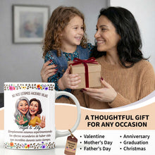Load image into Gallery viewer, Personalized Best Friends Coffee Mug Custom Flower Design Gift
