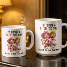 Load image into Gallery viewer, Personalized Edge-to-Edge Coffee Mug Custom Bestie Gift
