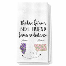 Load image into Gallery viewer, Personalized Kitchen Towel Custom State Best Friend Gift
