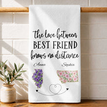 Load image into Gallery viewer, Personalized Kitchen Towel Custom State Best Friend Gift

