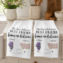 Load image into Gallery viewer, Personalized Kitchen Towel Custom State Best Friend Gift
