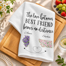 Load image into Gallery viewer, Personalized Kitchen Towel Custom State Best Friend Gift
