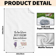Load image into Gallery viewer, Personalized Kitchen Towel Custom State Best Friend Gift
