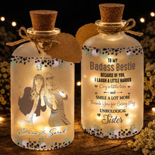 Load image into Gallery viewer, Personalized Short Bottle Light Custom Photo Gift for Best Friends
