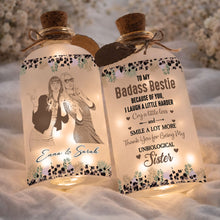 Load image into Gallery viewer, Personalized Short Bottle Light Custom Photo Gift for Best Friends

