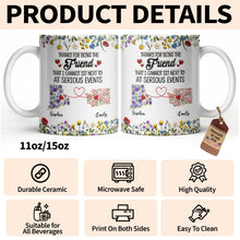 Load image into Gallery viewer, Personalized Best Friend Coffee Mug Custom State Art Gift
