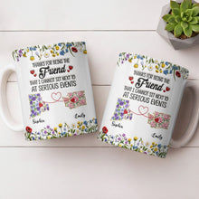 Load image into Gallery viewer, Personalized Best Friend Coffee Mug Custom State Art Gift

