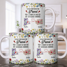 Load image into Gallery viewer, Personalized Best Friend Coffee Mug Custom State Art Gift
