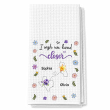Load image into Gallery viewer, Personalized Kitchen Towel Custom State Map Gift for Friends
