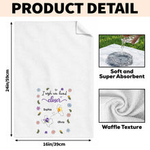 Load image into Gallery viewer, Personalized Kitchen Towel Custom State Map Gift for Friends

