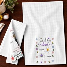 Load image into Gallery viewer, Personalized Kitchen Towel Custom State Map Gift for Friends
