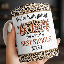 Load image into Gallery viewer, Personalized Leopard Pattern Coffee Mug Best Friend Gift
