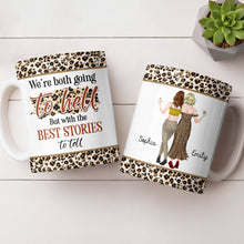 Load image into Gallery viewer, Personalized Leopard Pattern Coffee Mug Best Friend Gift
