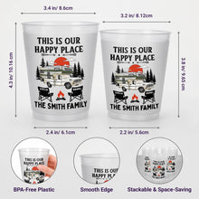 Load image into Gallery viewer, Personalized Frosted Cups Custom Family Name Campfire Gift

