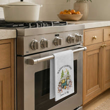 Load image into Gallery viewer, Personalized Kitchen Towel Custom Couple Gift with Camper Van
