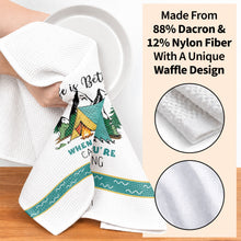 Load image into Gallery viewer, Personalized Kitchen Towel Camping Design Custom Gift for Home

