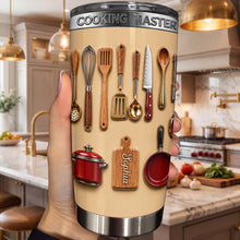 Load image into Gallery viewer, Personalized Stainless Steel Tumbler Custom Name Gift for Cooking Lovers

