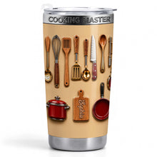 Load image into Gallery viewer, Personalized Stainless Steel Tumbler Custom Name Gift for Cooking Lovers
