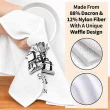 Load image into Gallery viewer, Personalized Kitchen Towel Custom Name for Culinary Lovers
