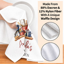 Load image into Gallery viewer, Personalized Kitchen Towel Custom Name Cooking Gift for Mom
