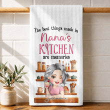 Load image into Gallery viewer, Personalized Kitchen Towel Custom Gift for Grandma Decor

