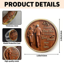 Load image into Gallery viewer, Personalized Commemorative Coin Custom Couple Gift Anniversary
