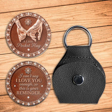 Load image into Gallery viewer, Personalized Pocket Hug Custom Message Love Token Gift for Couples
