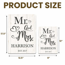 Load image into Gallery viewer, Personalized Metal Sign Custom Name Heart Design Gift for Couple
