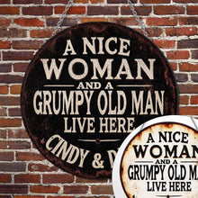 Load image into Gallery viewer, Personalized Custom Metal Sign for Couples - Funny Home Décor Gift
