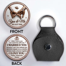 Load image into Gallery viewer, Personalized Pocket Hug Custom Couple Gift for Anniversary
