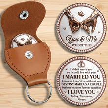 Load image into Gallery viewer, Personalized Pocket Hug Custom Couple Gift for Anniversary
