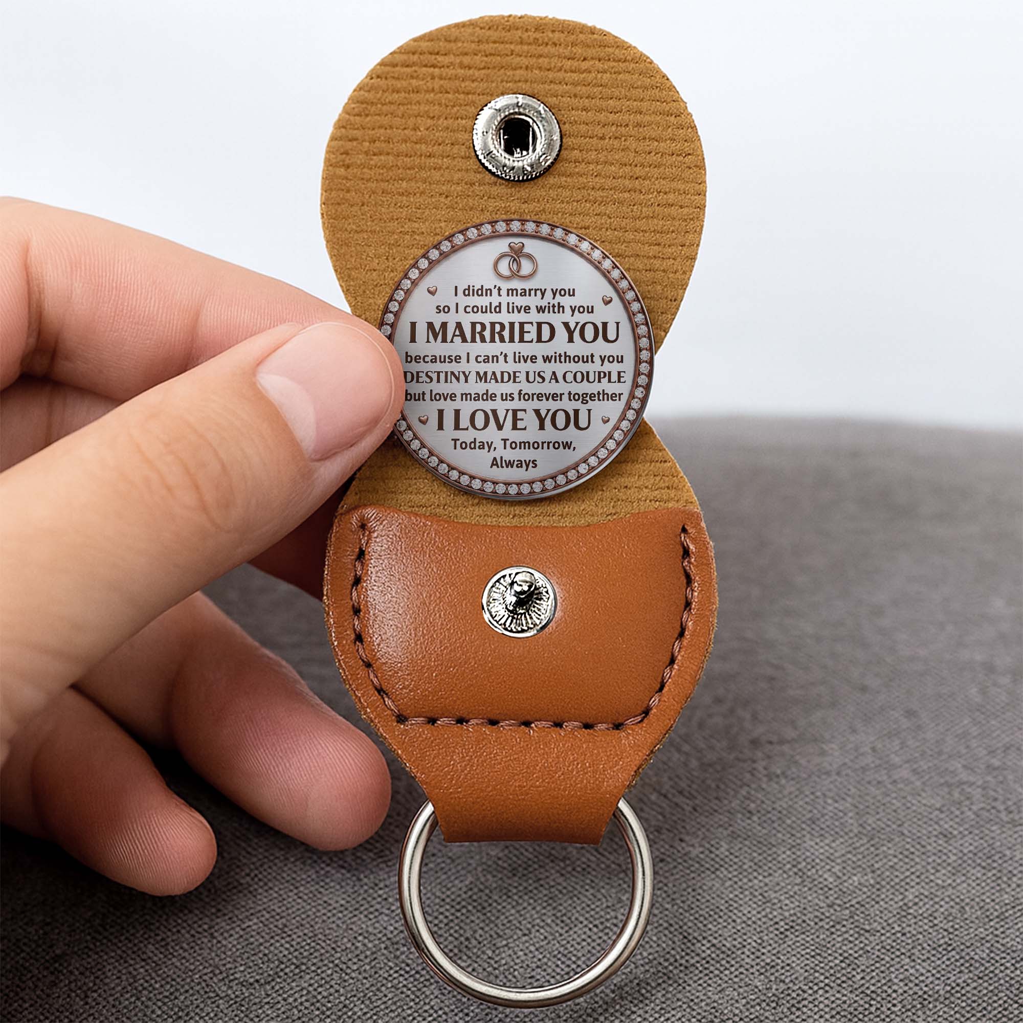 Personalized Pocket Hug Custom Couple Gift for Anniversary