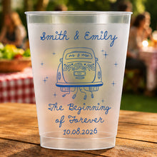 Load image into Gallery viewer, Personalized Frosted Cups Custom Design for Couples Gift
