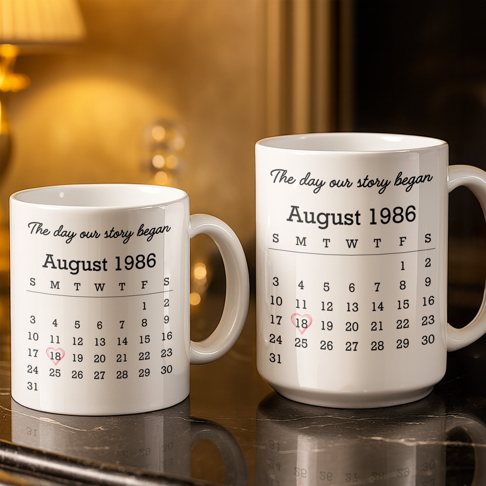 Personalized Coffee Mug Holding Hands Custom Couple Gift