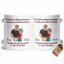 Load image into Gallery viewer, Personalized Couple Coffee Mug Custom Love Art Gift for Anniversary
